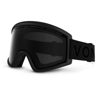Men's Von Zipper Goggles - Von Zipper Cleaver Goggles. Black Satin - Blackout Men's Von Zipper Goggles - Von Zipper Cleaver Goggles. Black Satin - Blackout